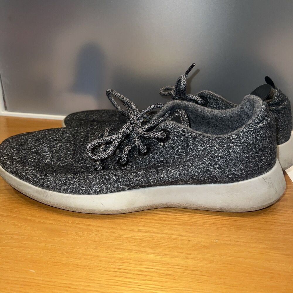 allbirds mens 13 Gray Wool Runner Sneaker Shoe - Picture 4 of 7